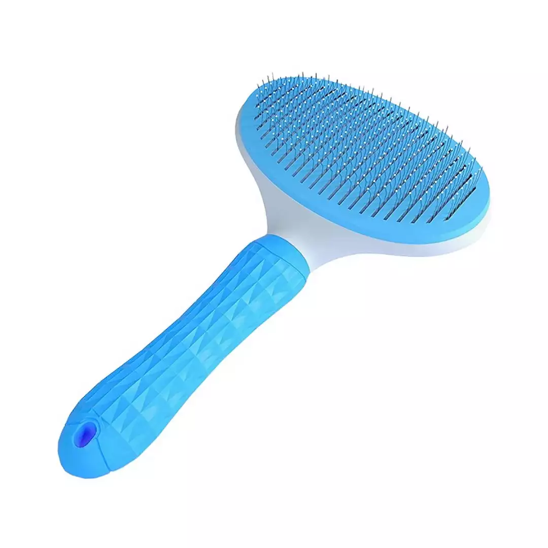 Bioline Self-Cleaning Comb – Cepillo Deslanador Autolimpiable Para Perros Y Gatos - Imagen 3