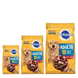Pedigree Croquetas Adulto Sabor Carne, Pollo Y Cereales – Alimento Seco Para Perros