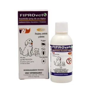 Reveex Fiprovet 50ml – Insecticida Spray Tópico (Fipronil) Para Perros y Gatos