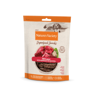 Nature´s Variety. Superfood Snacks Buey