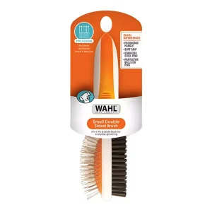 Wahl Large Double Sided Brush – Cepillo Grande Doble Cara De Cerdas Suaves Y Metálicas Para Mascotas