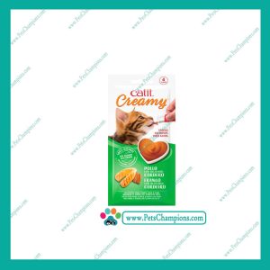 Catit Creamy Pollo y Cordero Snacks Gato