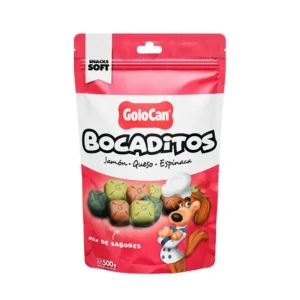 Golocan Bocaditos Finos Jamón, Queso y Espinaca | 100 gr y 500 gr