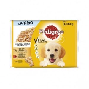 PEDIGREE VITAL JUNIOR POLLO 4X100GR