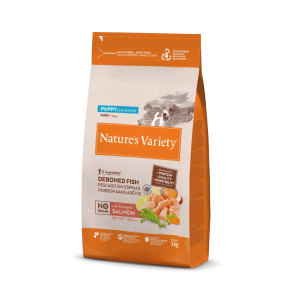 Nature´s Variety NO GRAIN Puppy mini con salmón noruego